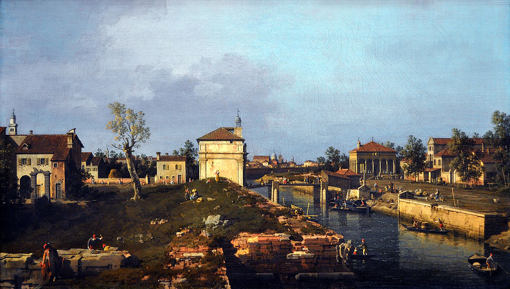 Canaletto The Porta Portello, Padua