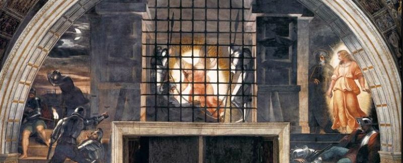 Uwolnienie św. Piotra z więzienia, Rafael Santi